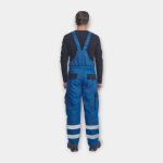 Pantaloni de lucru cu pieptar de iarnă, cu benzi reflectorizante Cerva MAX WINTER REFLEX